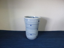 伊万里焼 フリーカップ らせん水玉