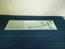 伊万里焼 長角皿 ワイヤープランツ