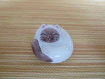 九谷焼 箸置 ねこ
