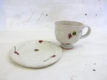 信楽焼 さくらんぼ カフェセット