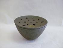 信楽焼 ラジウムフラワーボール 黒
