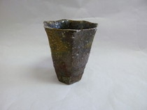 丹波焼 丹波面取り酒杯