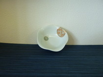 有田焼 寿赤絵小皿揃