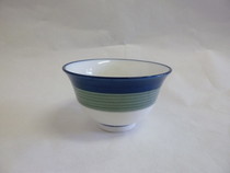 美濃焼 二色ライン反煎茶