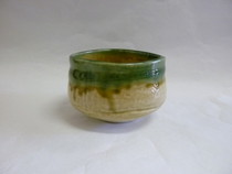美濃焼 抹茶碗織部